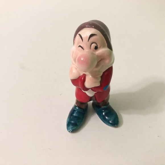 Grumpy Figurine Snow White  Dwarfs Disney Figure 3 Inch Tall - Picture 13 of 14